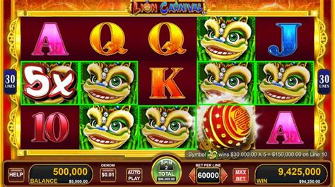 lions slot machine|lion carnival slot machine.